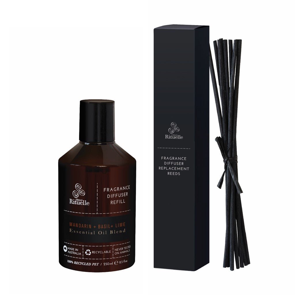 Urban Rituelle Diffuser Refill 250ml - Mandarin, Basil & Lime