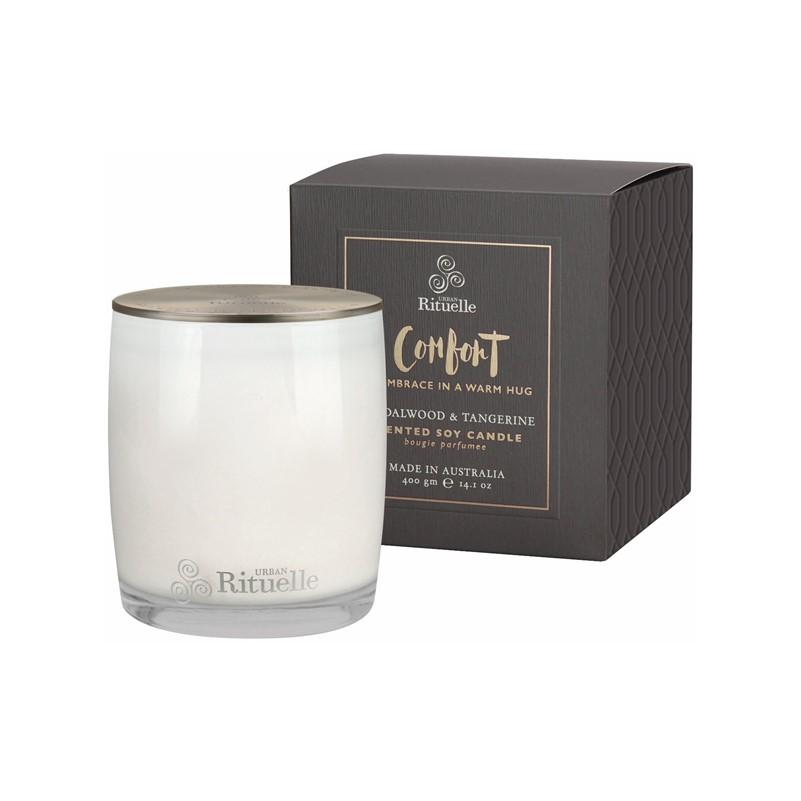Urban Rituelle - Scented Offerings - Comfort - Scented Soy Candle 400g - Sandalwood & Tangerine